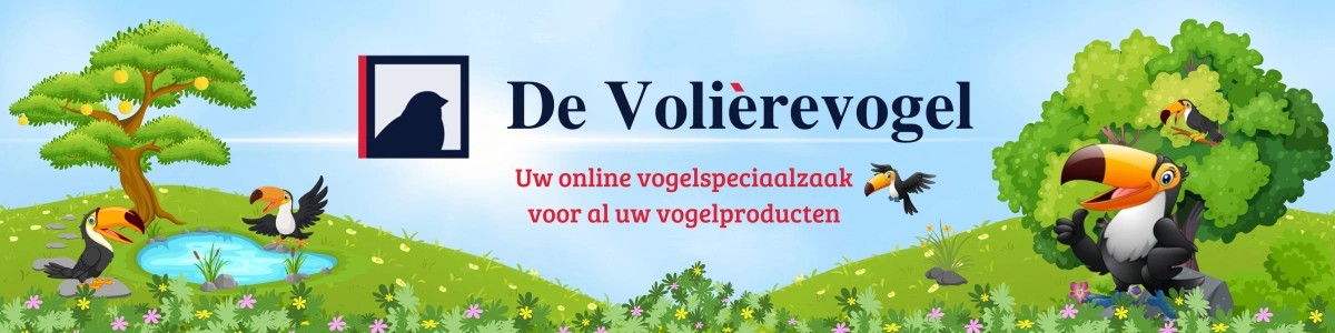 De Volièrevogels achtergrond