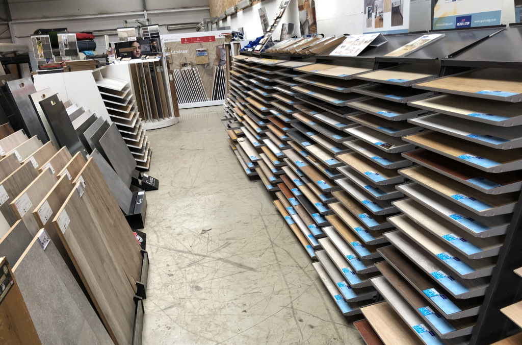 City vloerens achtergrond