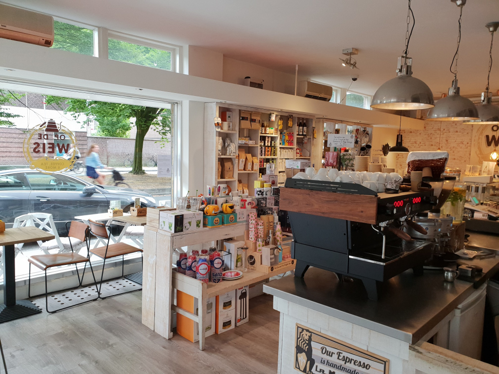 Op de Weis, coffee, tea & mores achtergrond