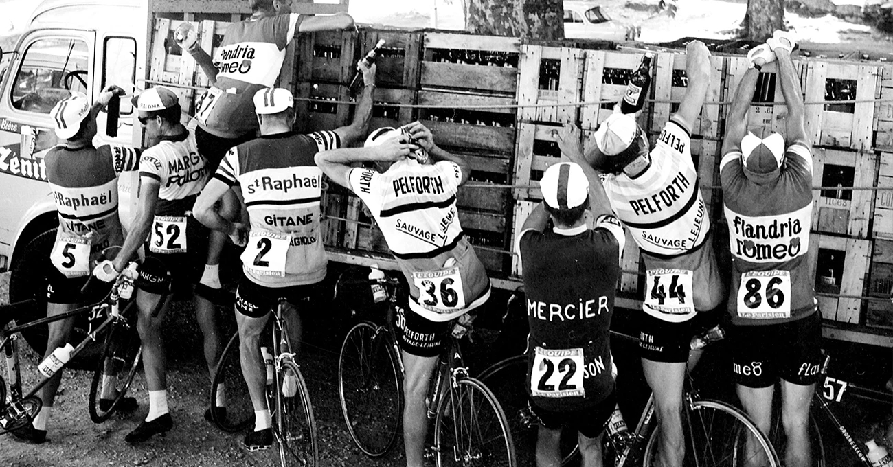 Retro Cyclings achtergrond