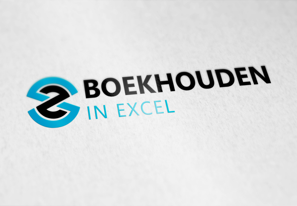Boekhouden in Excels achtergrond