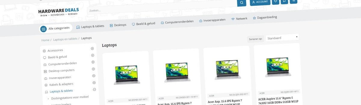 Hardware Dealss achtergrond