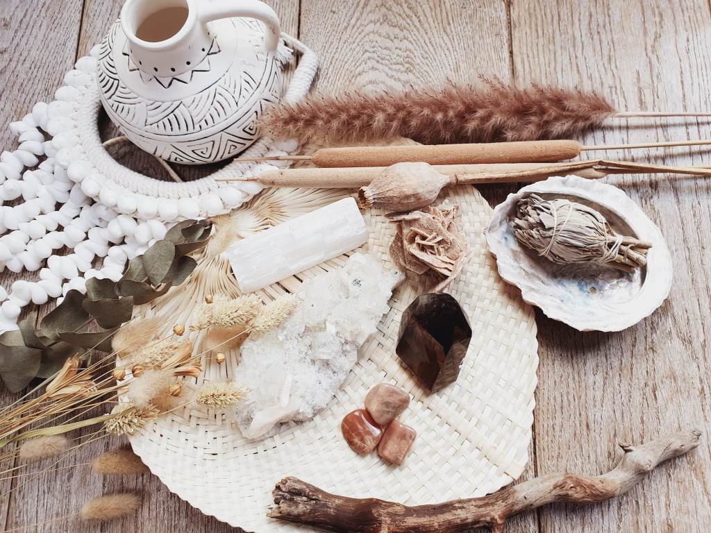 Bij Fanny welnness & crystalss achtergrond