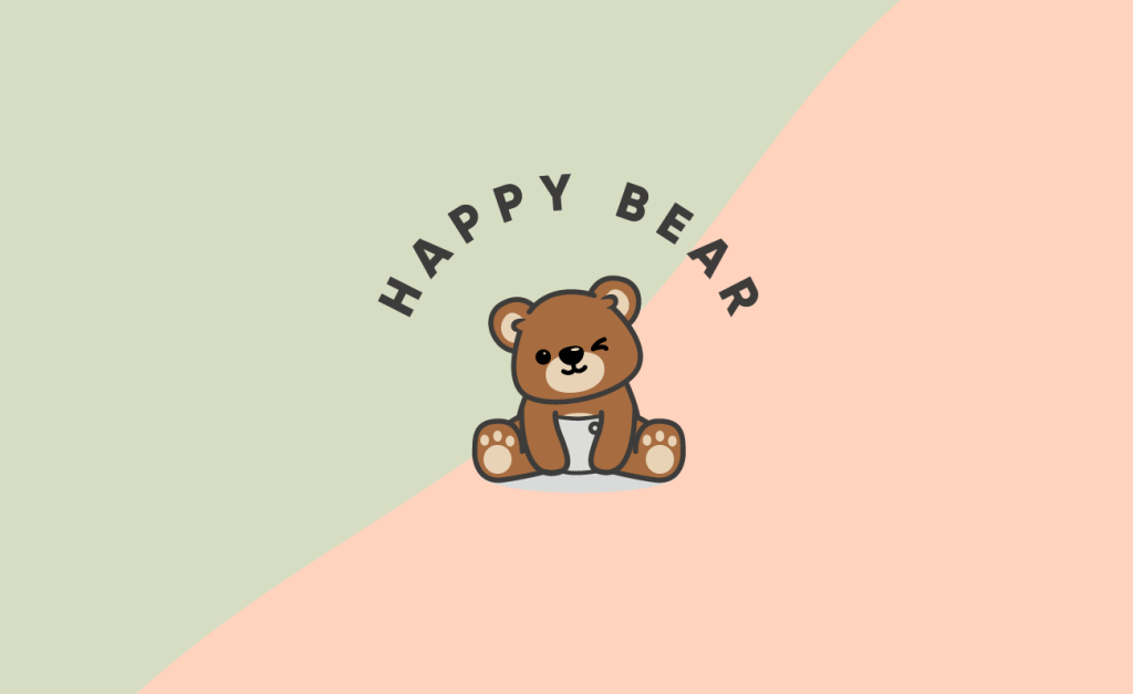 HappyBear Diaperss achtergrond