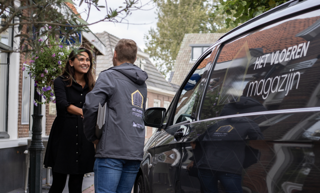 Het Vloeren Magazijns achtergrond