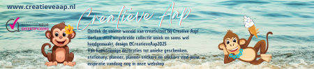 Creatieve Aaps achtergrond