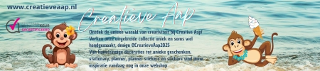 Creatieve Aaps achtergrond