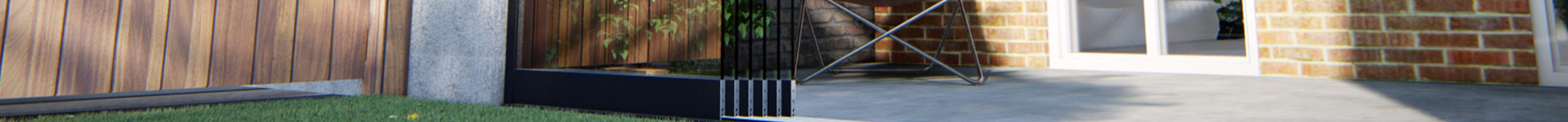 Glazen Schuifwanden Outlets achtergrond