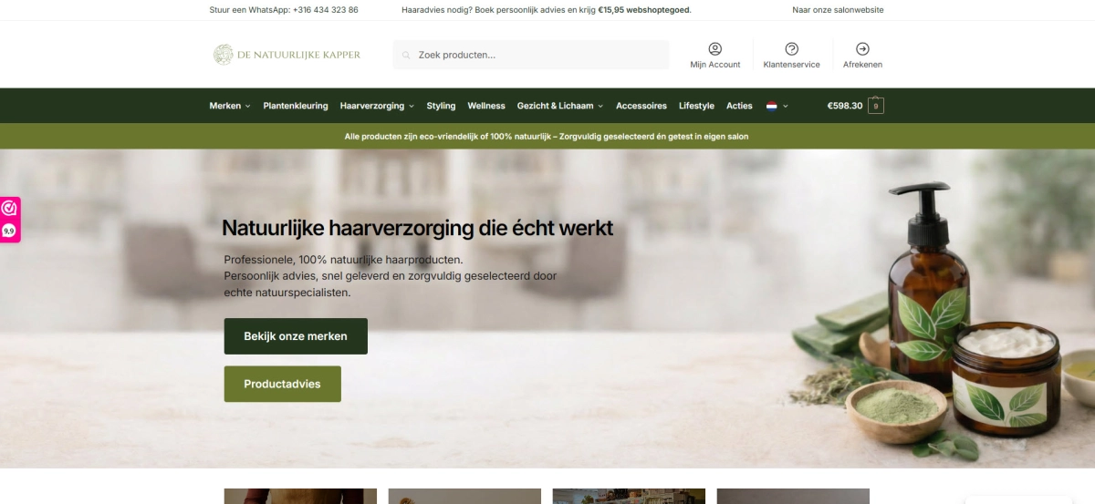 De Natuurlijke Kappers achtergrond