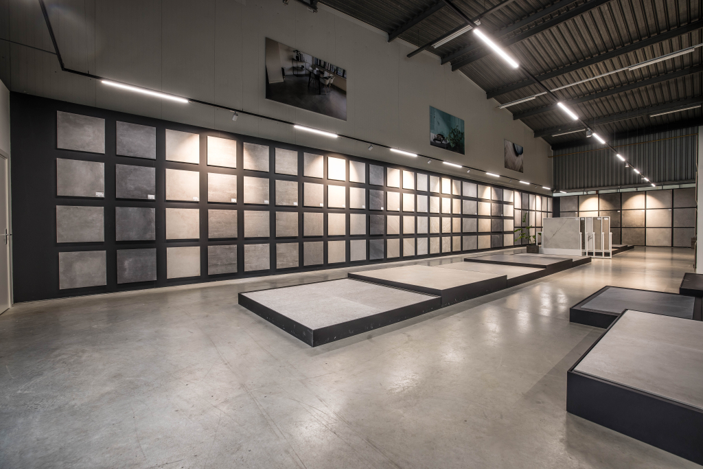 Tegelcenters achtergrond