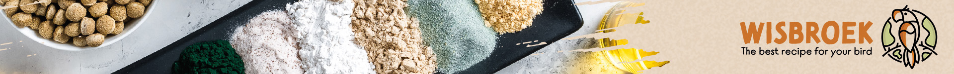 Wisbroek - The best recipe for your birds achtergrond
