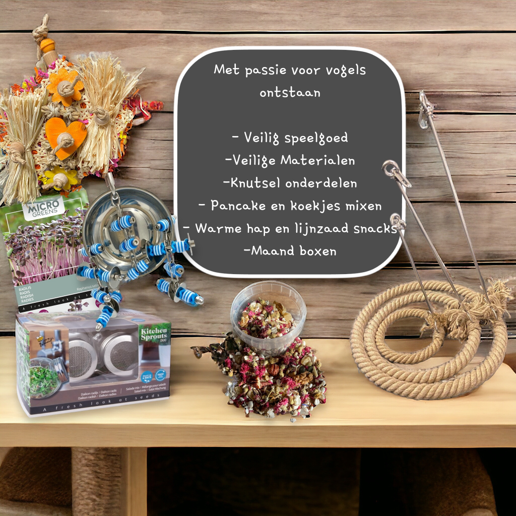 Parrot & Bird Suppliess achtergrond