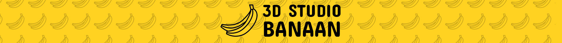 3D Studio Banaans achtergrond