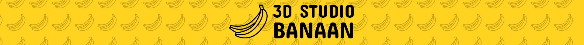 3D Studio Banaans achtergrond