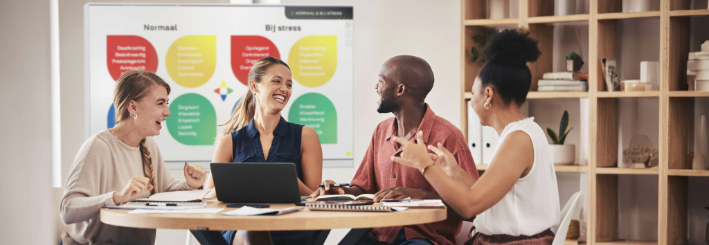 Kleuren Kompass achtergrond