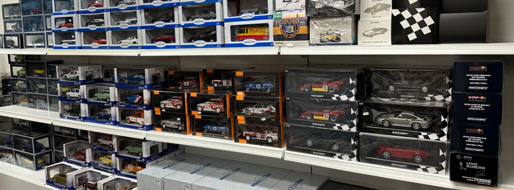 JSN modelauto'ss achtergrond