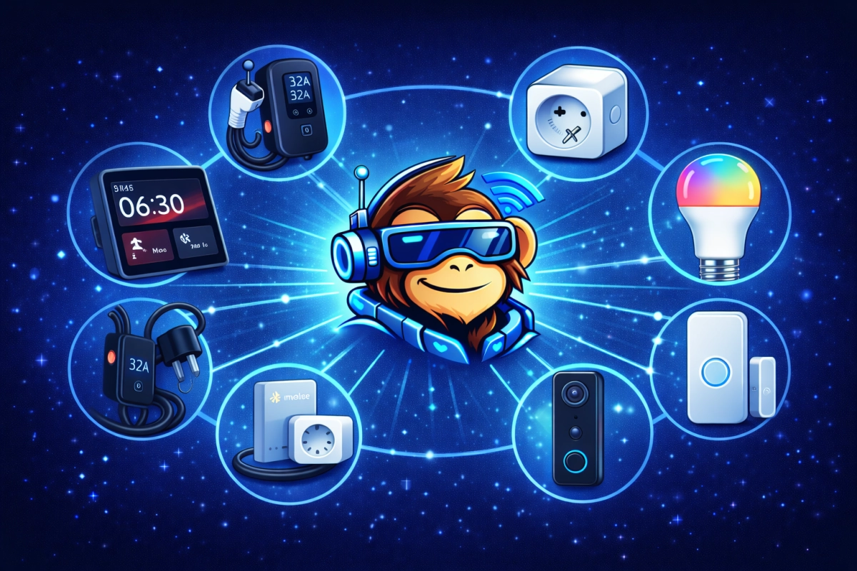 Ev Monkeys achtergrond