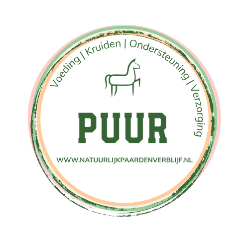 Natuurlijk Paardenverblijfs achtergrond