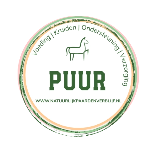 Natuurlijk Paardenverblijfs achtergrond