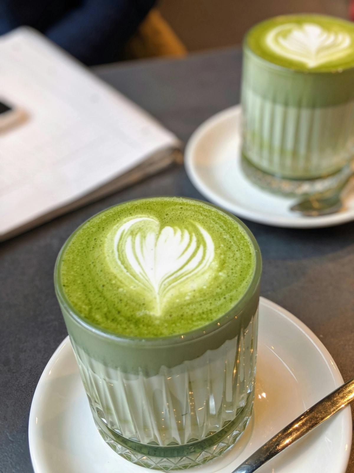 Matcha Momentjes achtergrond