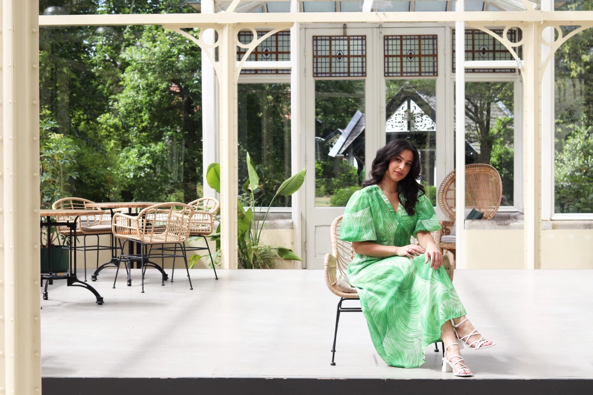 Flamingo Vintages achtergrond