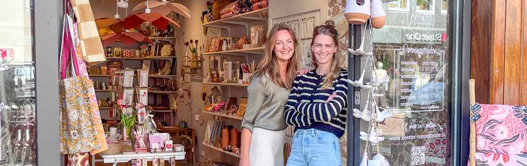 Koester conceptstores achtergrond