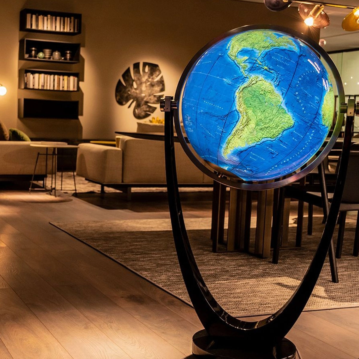 Wereldbol Onlines achtergrond