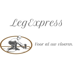 Logo van de legexpress voor al uw vloeren