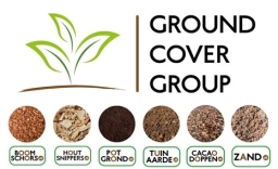 Logo van Ground Cover Group - Boomschors.nl - Houtsnippers.nl - Potgrond.nl - Tuinaarde.nl - Cacaodoppen.nl - Zand.nl
