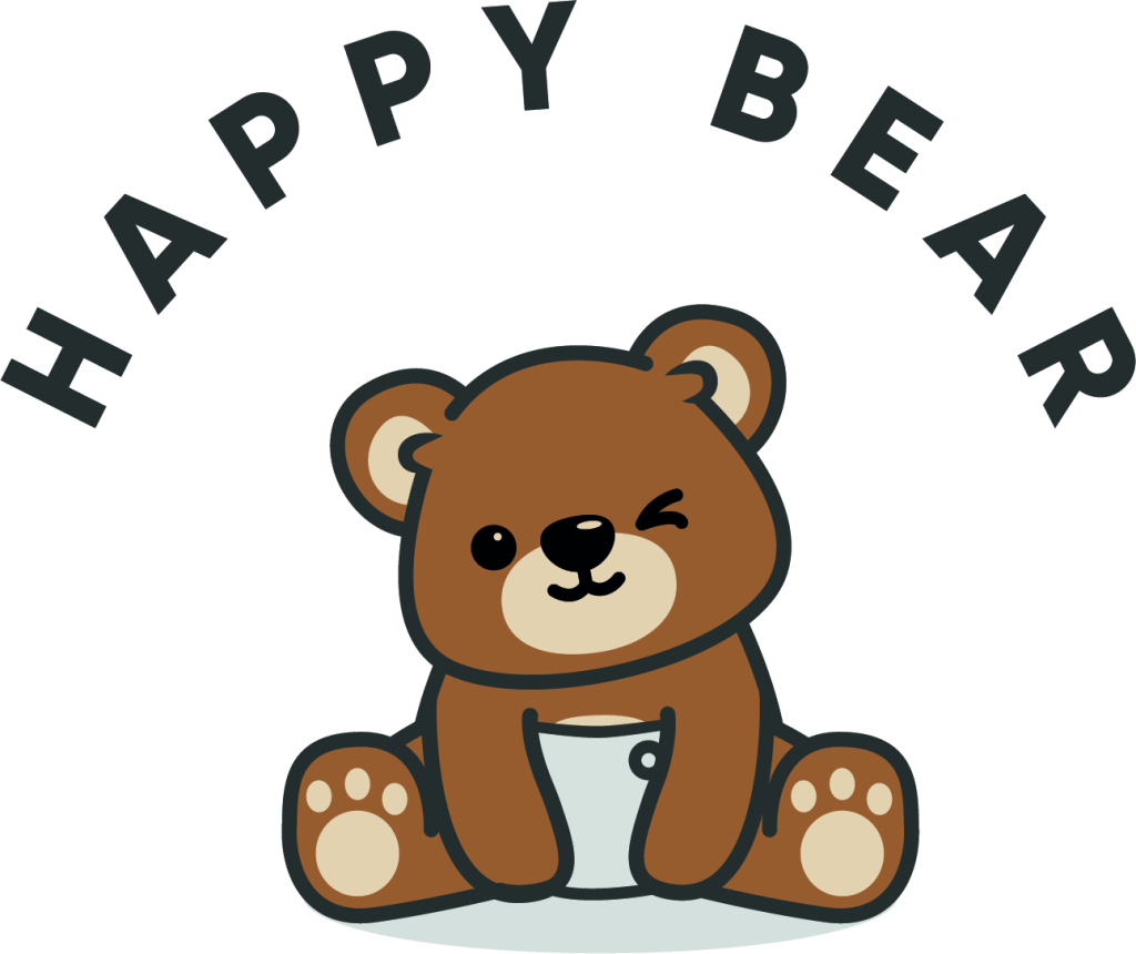 happy bear cartoon