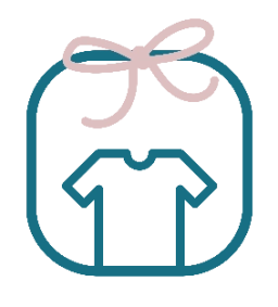 Logo van TOF&HIP textiel en kado