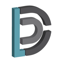 Logo van Design met licht