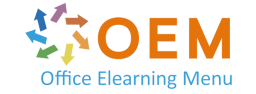 Logo van OEM Office Elearning  Menu