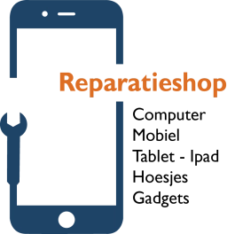 Logo van reparatie-shop