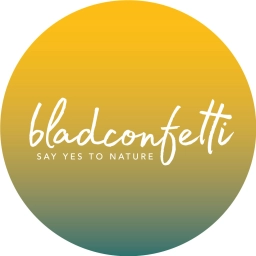 Logo van bladconfetti