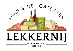 Logo van LEKKERNIJ - Kaas & Delicatessen