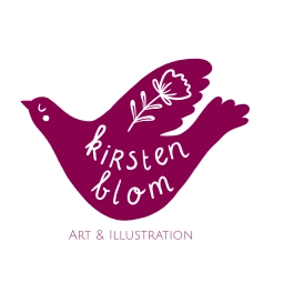 Logo van Kirsten Blom Art & Illustration