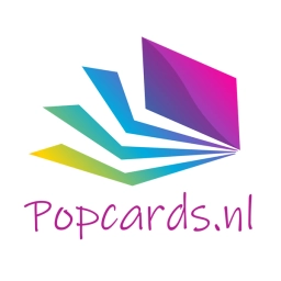 Logo van Popcards.nl pop-up kaarten, 3D-kaarten & wenskaarten