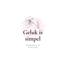 Logo van Geluk is simpel
