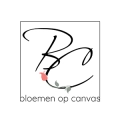 Bloemen op canvas