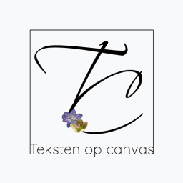 Teksten op canvas