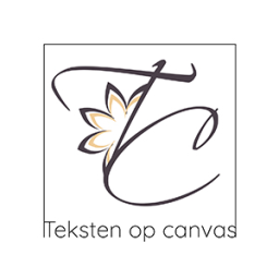 Teksten op canvas