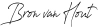 Bron van Hout's logo