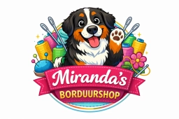 Logo van Miranda's Borduurstudio