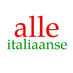 Alle Italiaanse