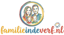 Familie in de verf